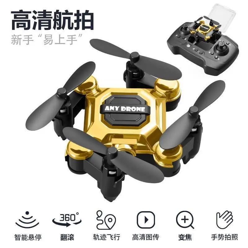 Mini Folding Remote-Control Drone – Camera & No-Camera Options