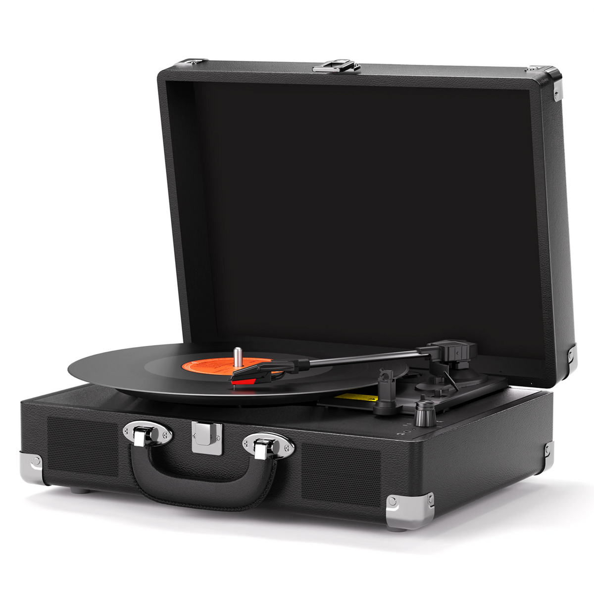 MAIO 3-Speed Suitcase Record Player with Built-In Speakers