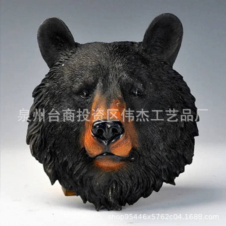 Resin Animal Head Wall Décor