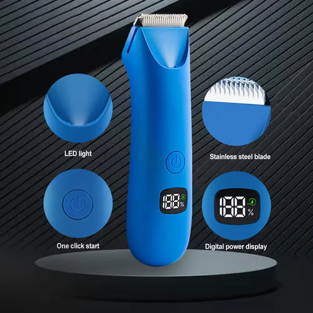 Rechargeable Body Trimmer with Grooming Kit Options