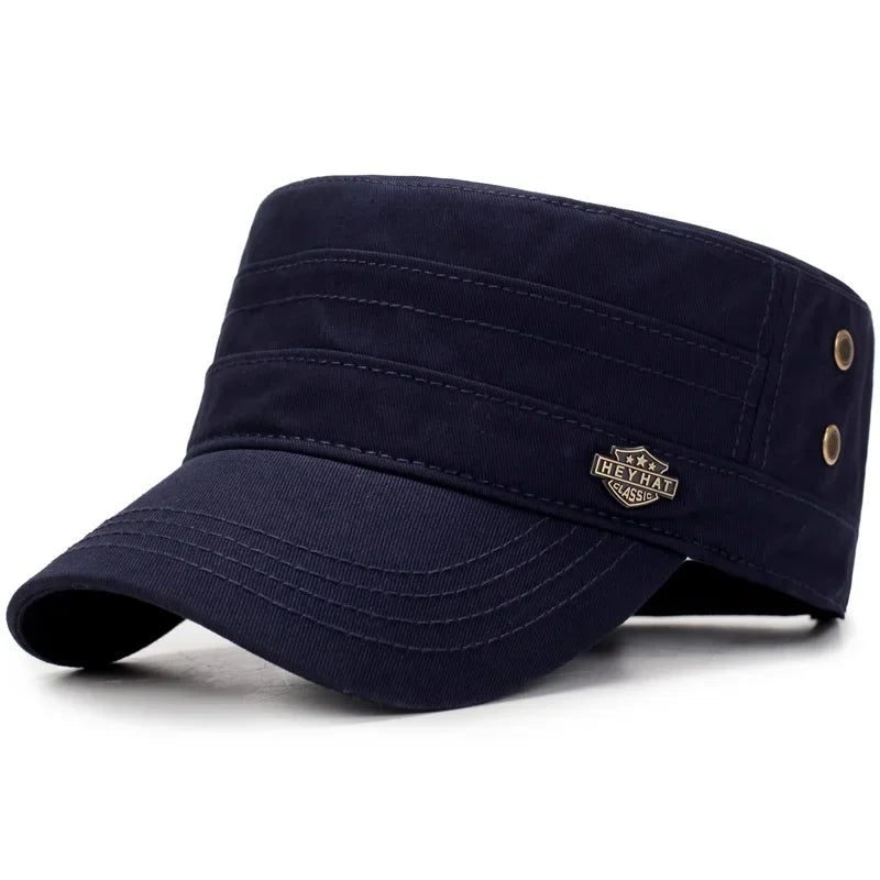 Unisex Adjustable Cotton Cadet Cap
