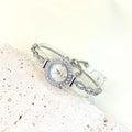 Women's Infinity-Link Quartz Bracelet Watch