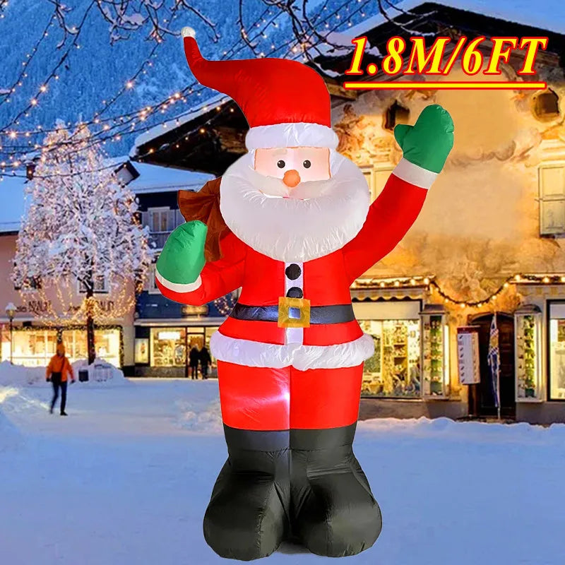 Light-Up Inflatable Christmas Decorations – Holiday Designs