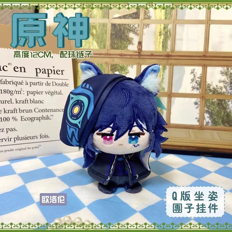 Genshin Impact Character Plush Doll – 10–12 cm