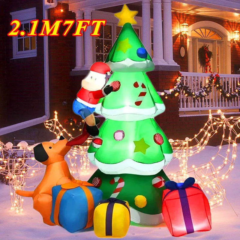 Light-Up Inflatable Christmas Decorations – Holiday Designs