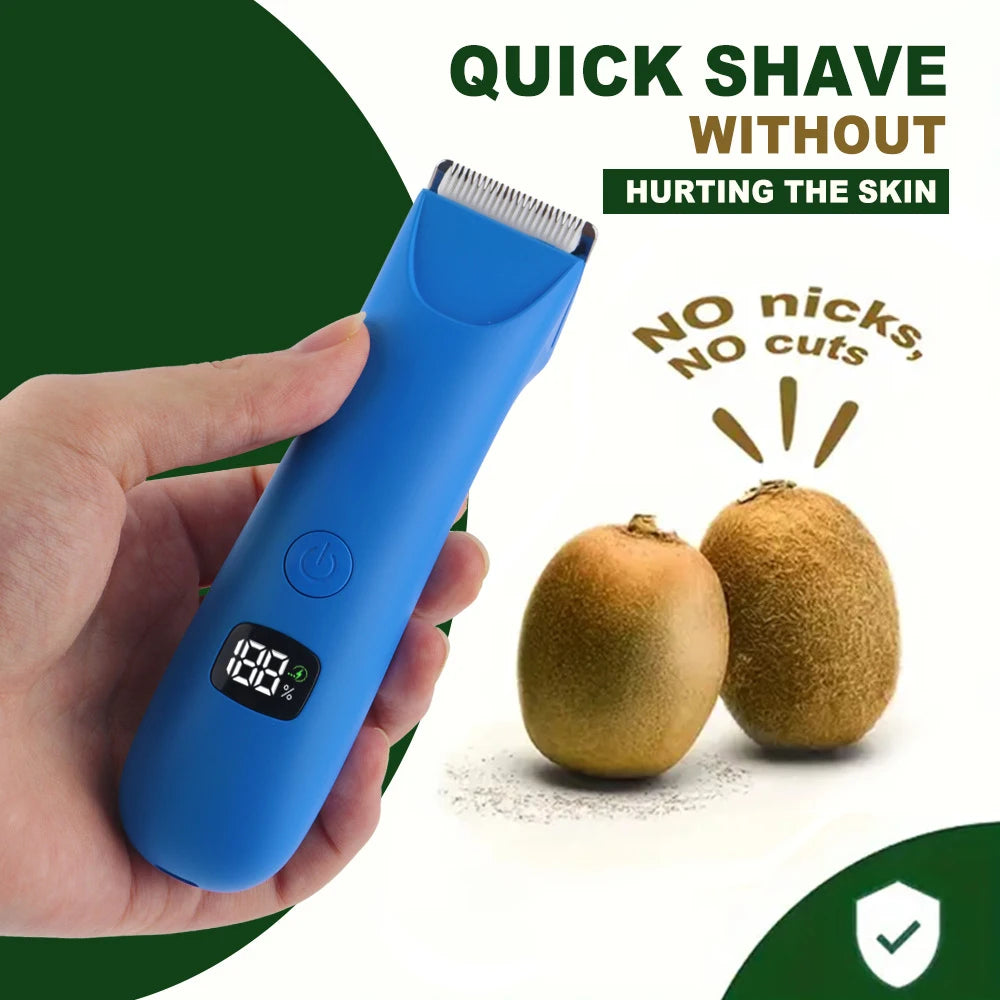 Rechargeable Body Trimmer with Grooming Kit Options