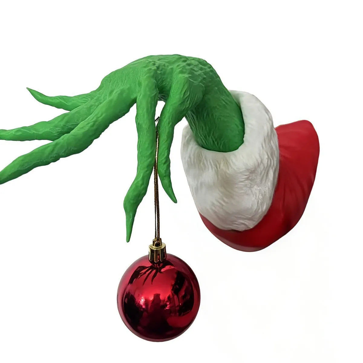 Green Monster Christmas Decorations – Wreath & Hanging Style Options