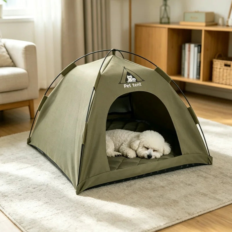 Dome-Style Pet Tent Bed – Three Sizes