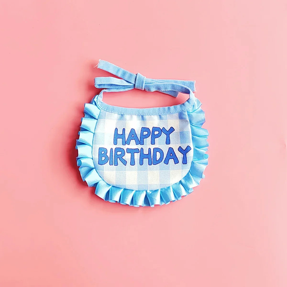 Pet Birthday Hats & Ruffled Bibs – Sets or Separates
