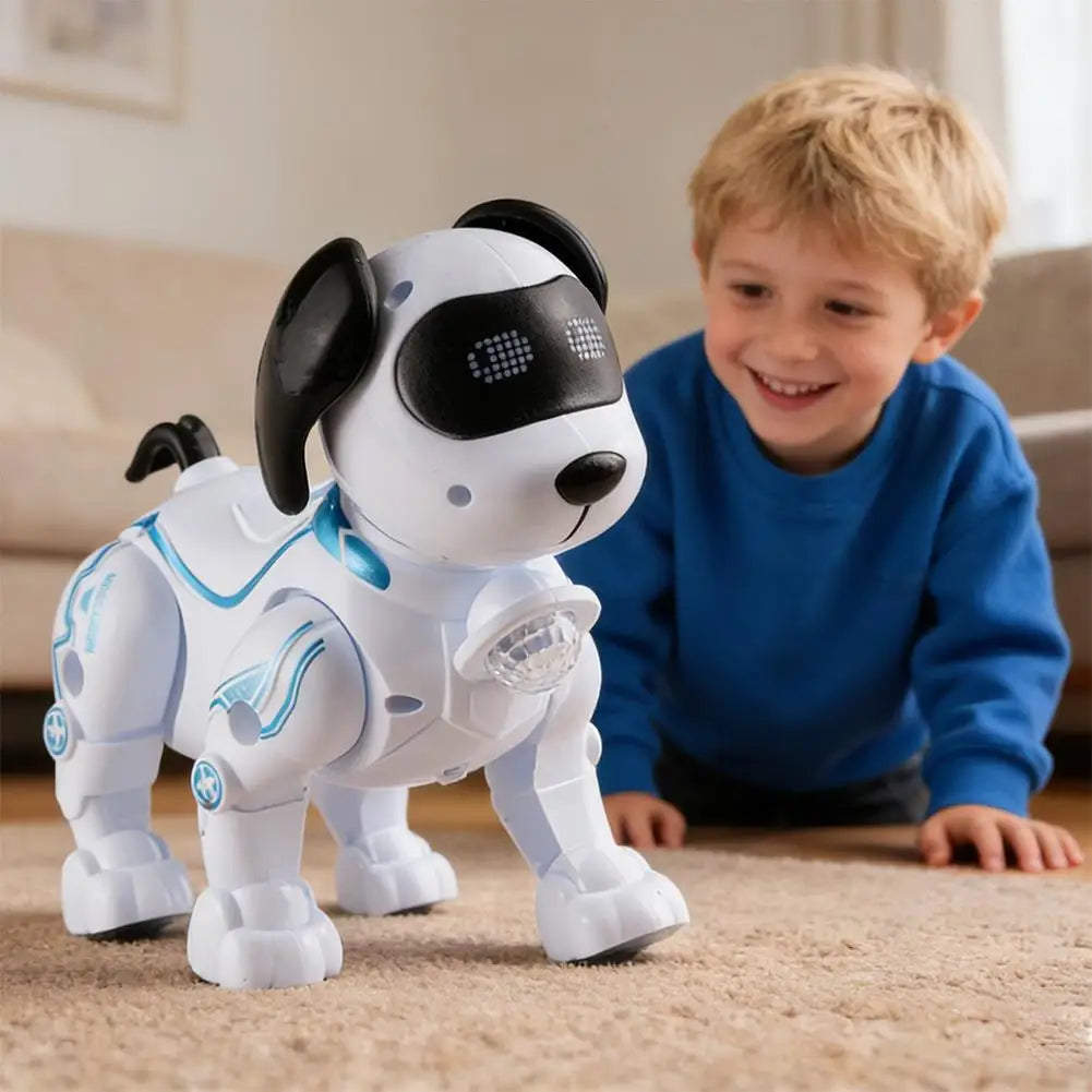 Walking Robot Dog with Music & Lights