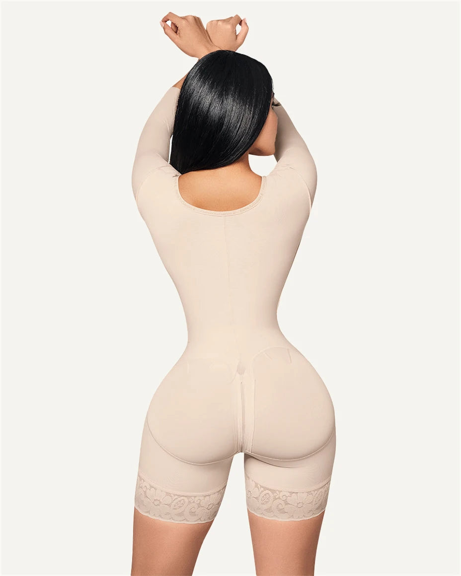 Women's Sleeved Shapewear Bodysuit