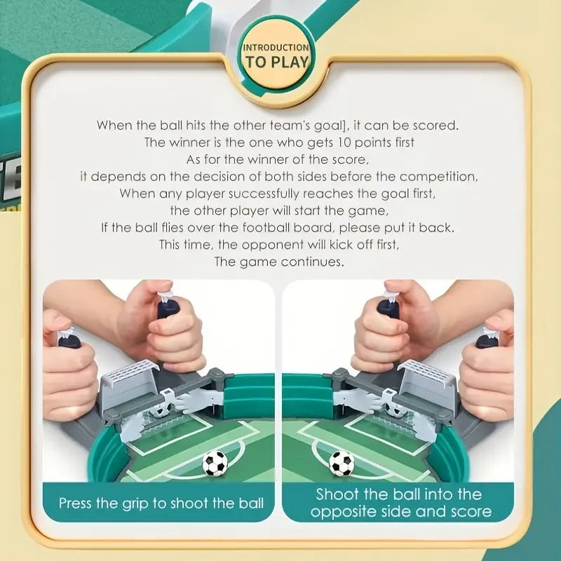 Two-Player Tabletop Soccer Game