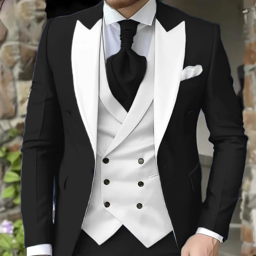 Men's Classic Formal Suit for Weddings & Special Occasions