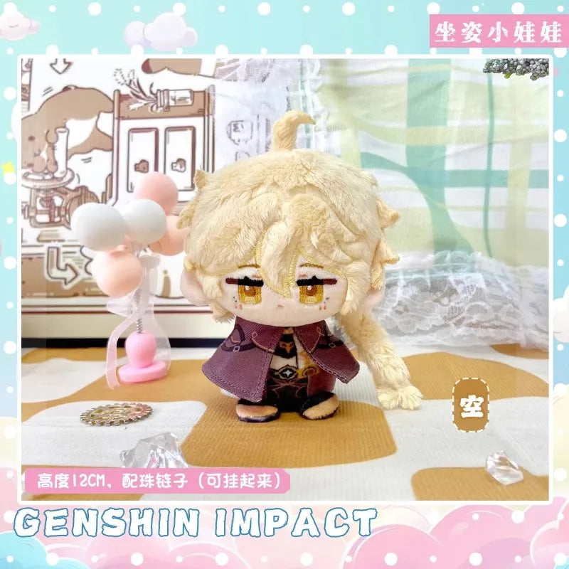 Genshin Impact Mini Character Plush Charm – 12 cm