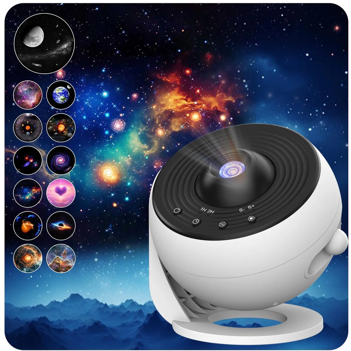 Galaxy Planetarium Projector – Standard & Pro Bluetooth Options