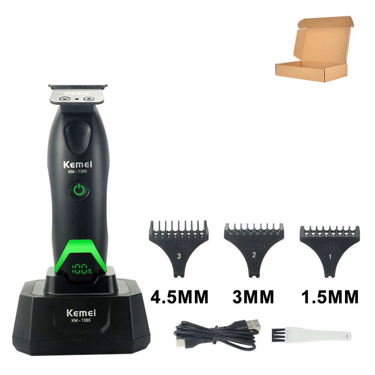 Rechargeable Hair Clippers, Trimmers and Grooming Kit Options