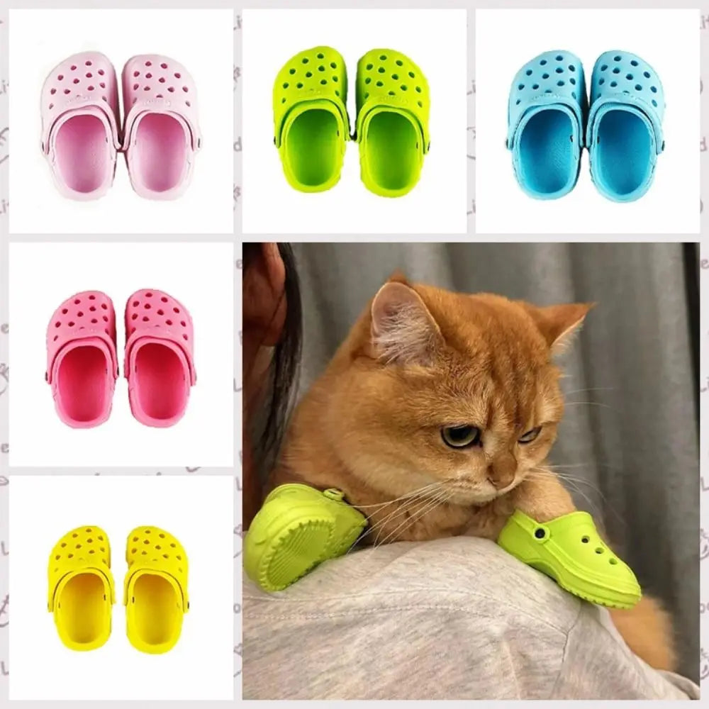 Clog-Style Pet Sandals – One Pair