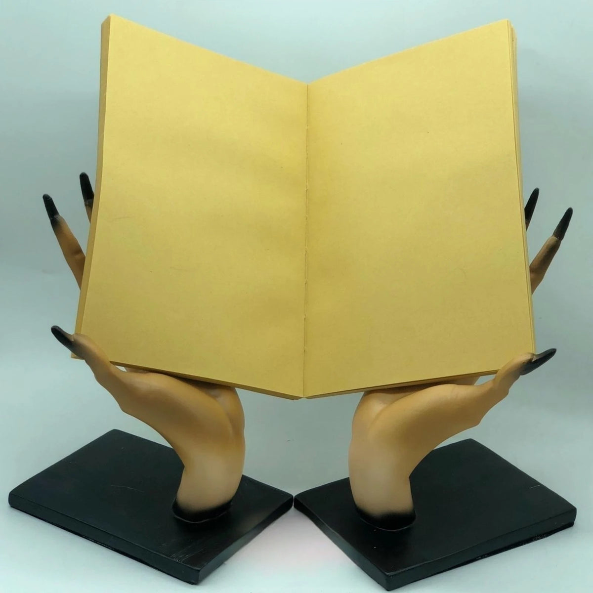 Gothic Witch-Hand Bookend Decor