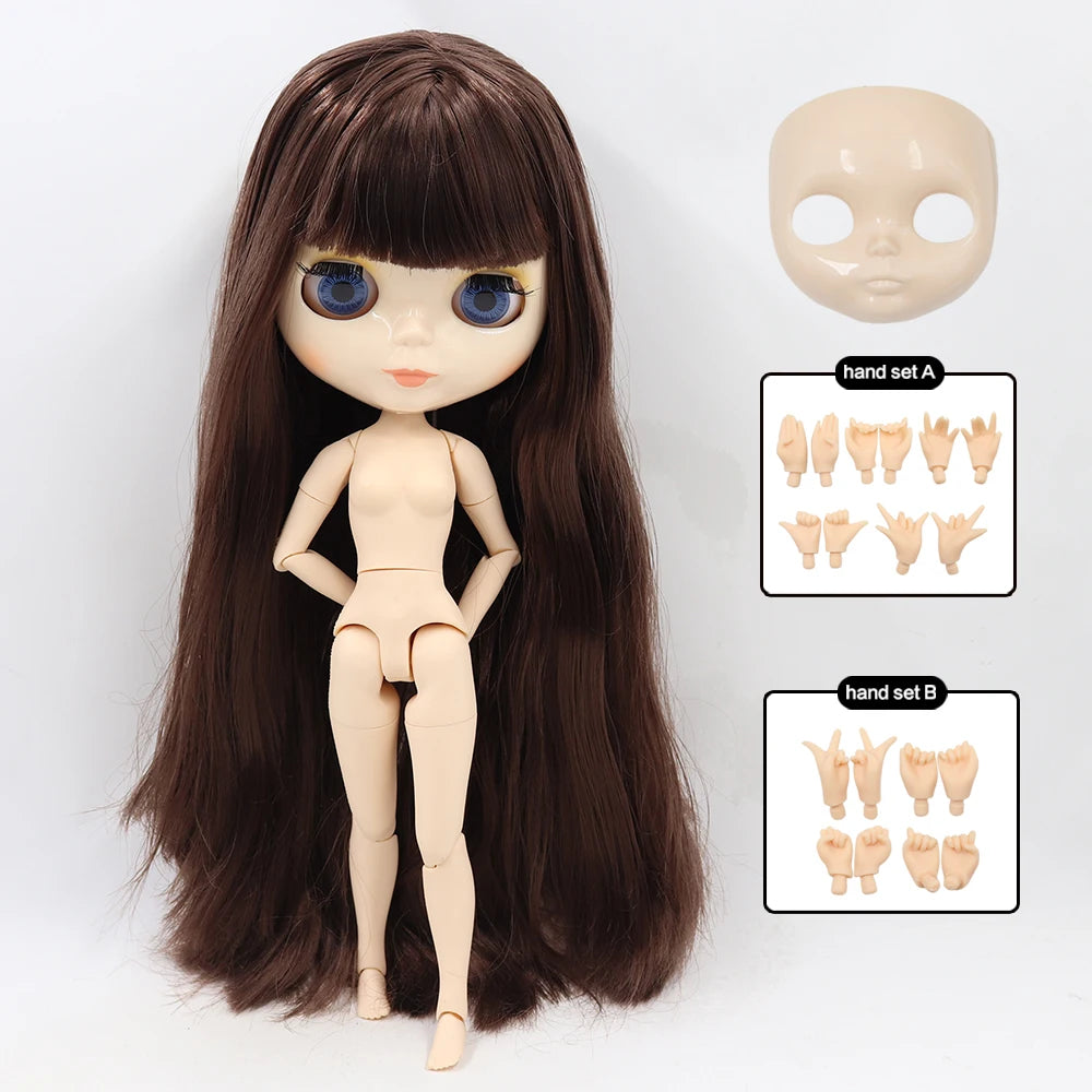 DBS 30 cm Jointed Fashion Doll – Undressed, Hand Set Options