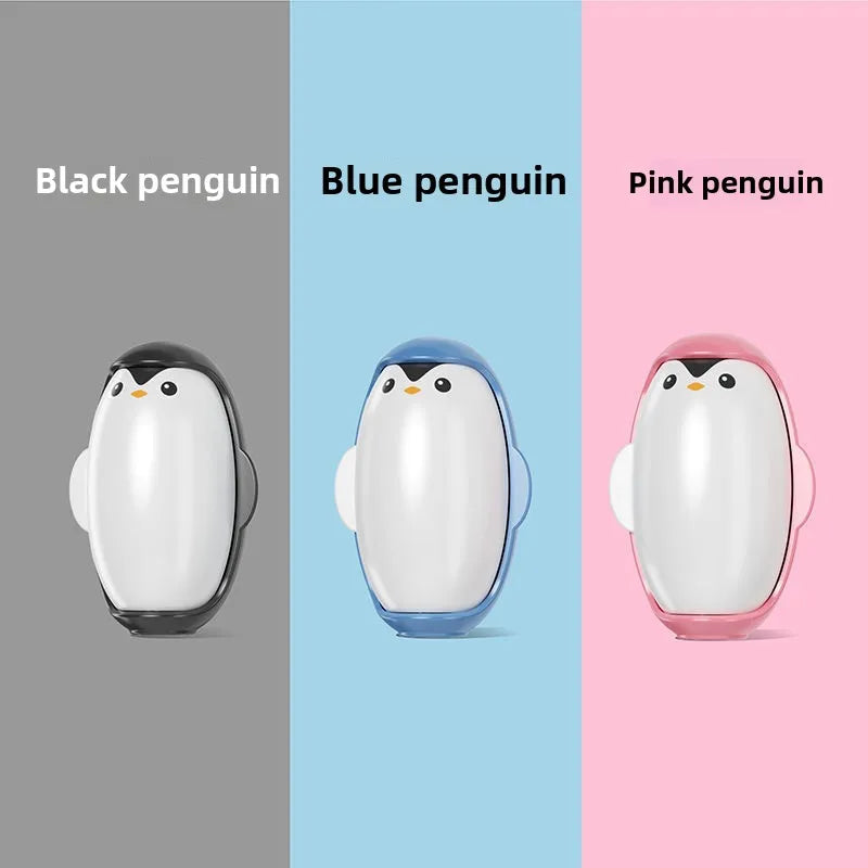 Washable Penguin Lint Roller – Black or Pink