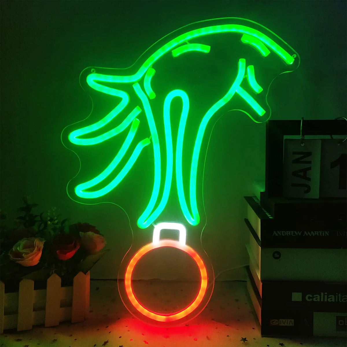 Christmas LED Neon-Style Signs – Holiday Design Options