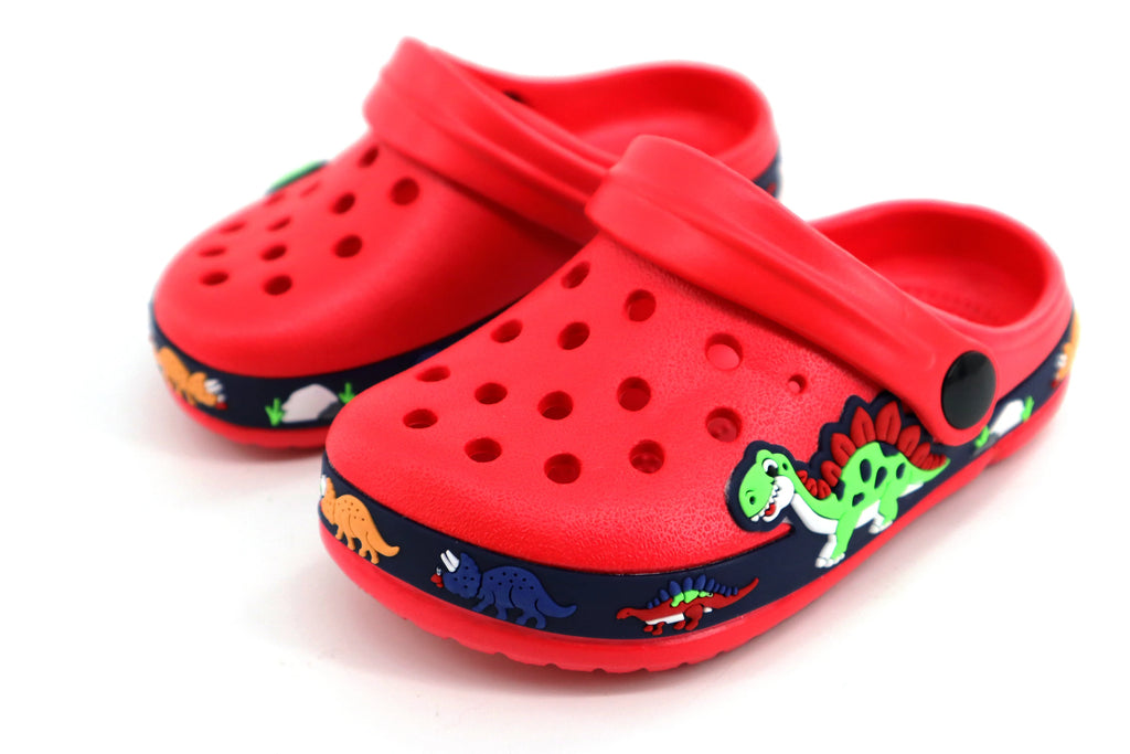 Kids’ Cartoon EVA Clogs with Heel Strap