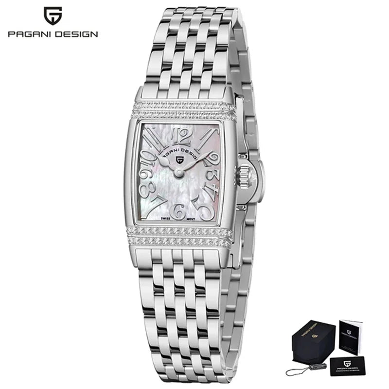PAGANI DESIGN PD-1737L Women's Rectangular Quartz Watch