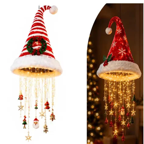 Santa Hat LED Hanging Decoration – Holiday Designs