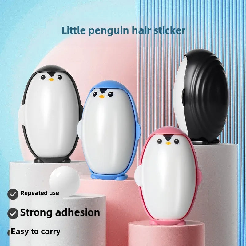 Washable Penguin Lint Roller – Black or Pink