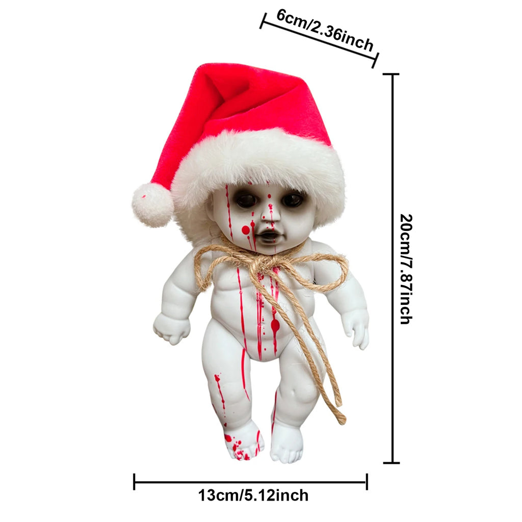 Creepy Horror Doll Decoration – Blood-Stained Designs