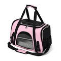 Soft-Sided Pet Carrier Bag with Mesh Panels