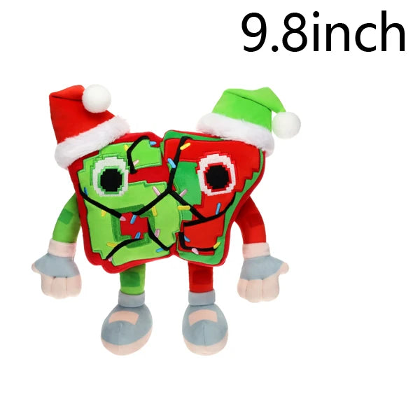 Festive 67 Christmas Plush Doll – 25 cm, No Code