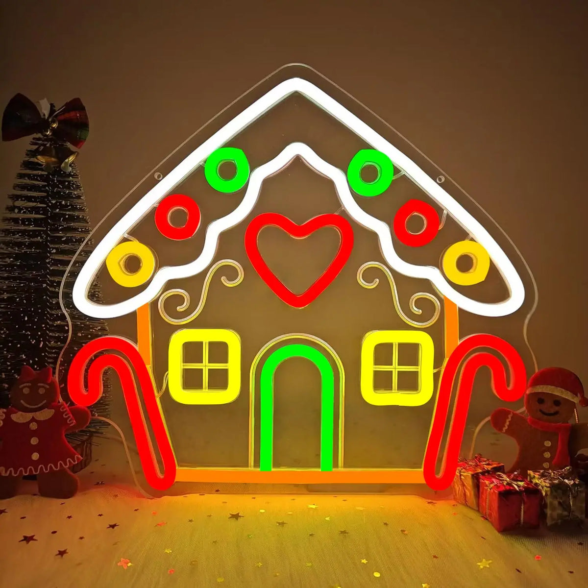 Christmas LED Neon-Style Signs – Holiday Design Options
