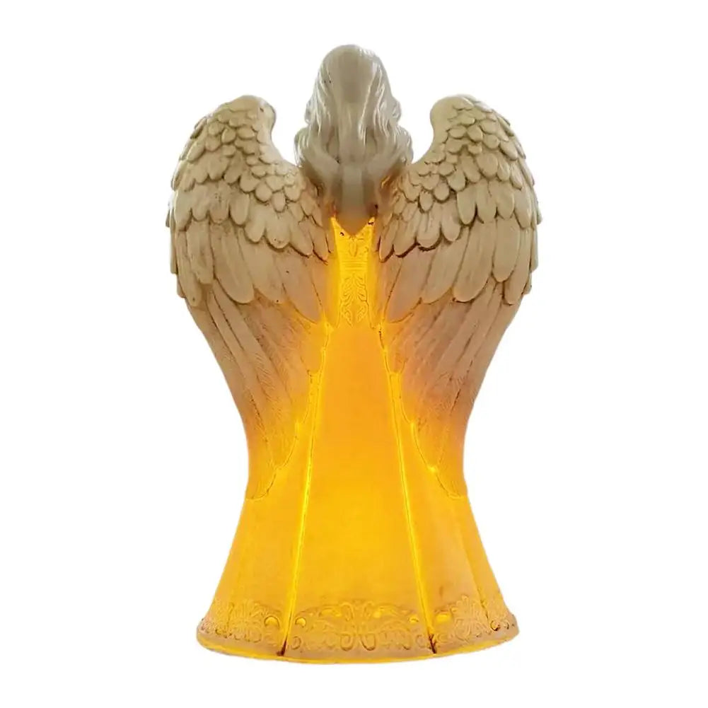 Light-Up Praying Angel Figurine – One or Two Pieces