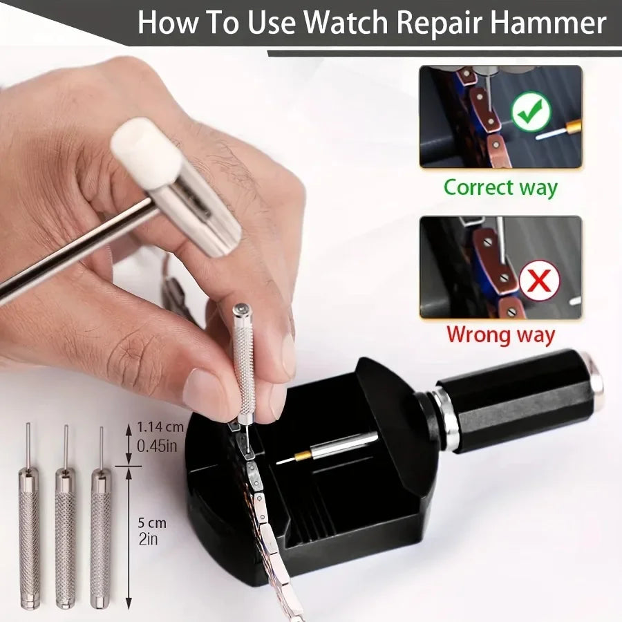 Watch Bracelet Link Removal Toolkit