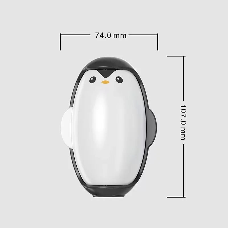 Washable Penguin Lint Roller – Black or Pink