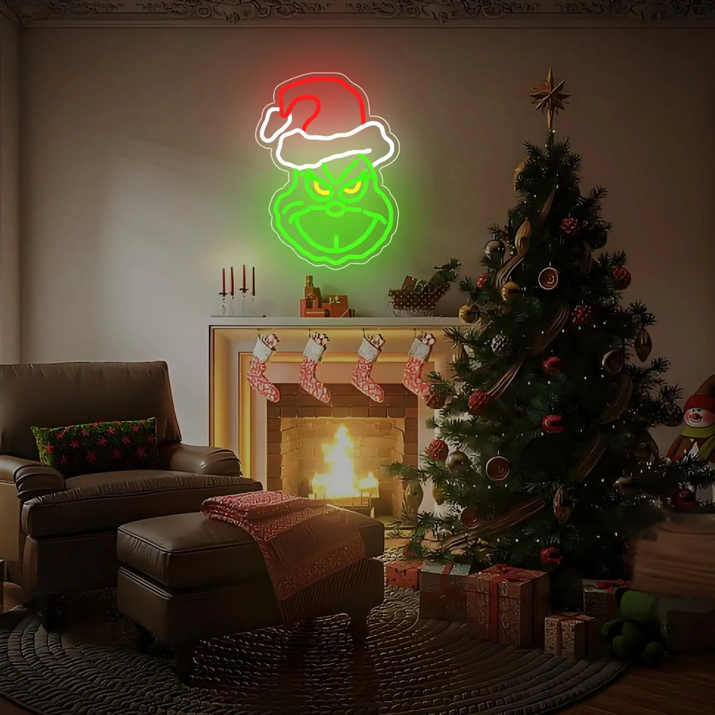Christmas LED Neon-Style Signs – Holiday Design Options