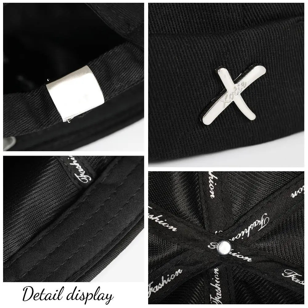 Unisex Adjustable Cotton Docker Cap