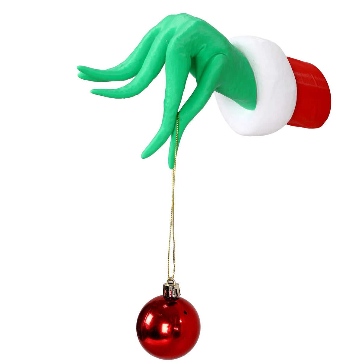 Green Monster Christmas Decorations – Wreath & Hanging Style Options