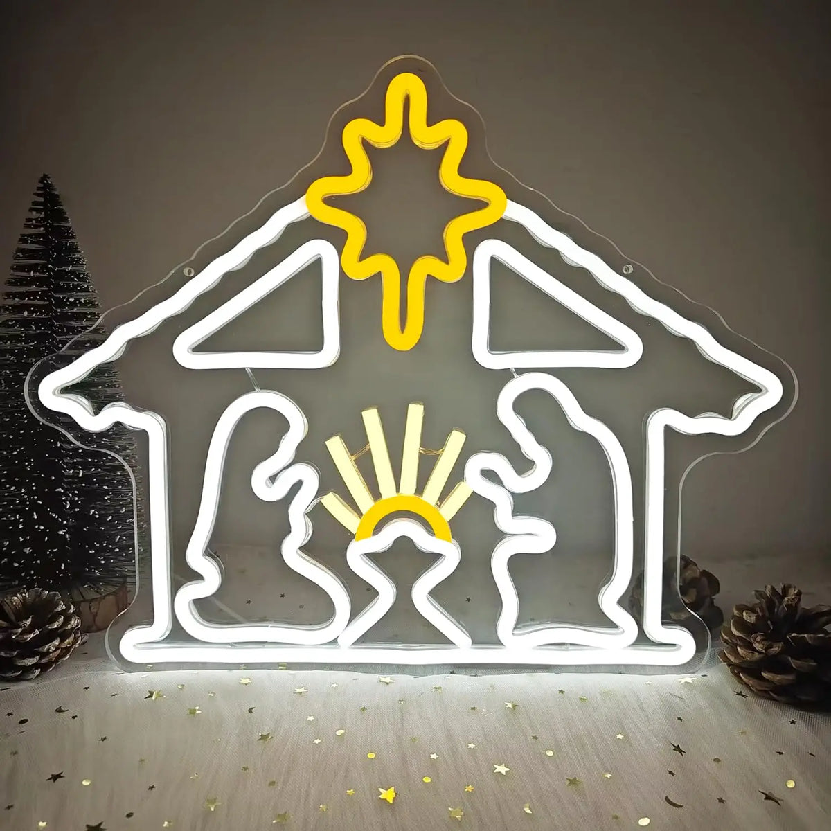 Christmas LED Neon-Style Signs – Holiday Design Options