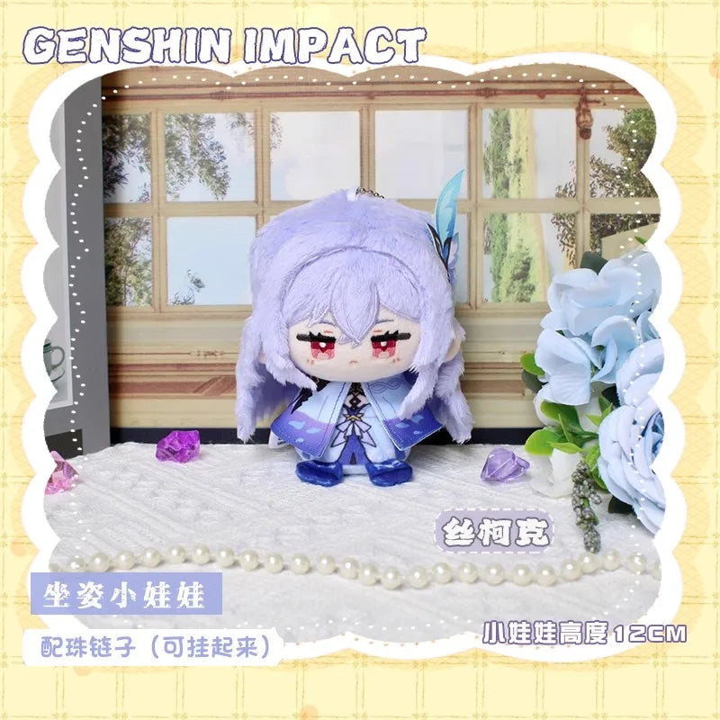Genshin Impact Character Plush Doll – 10–12 cm