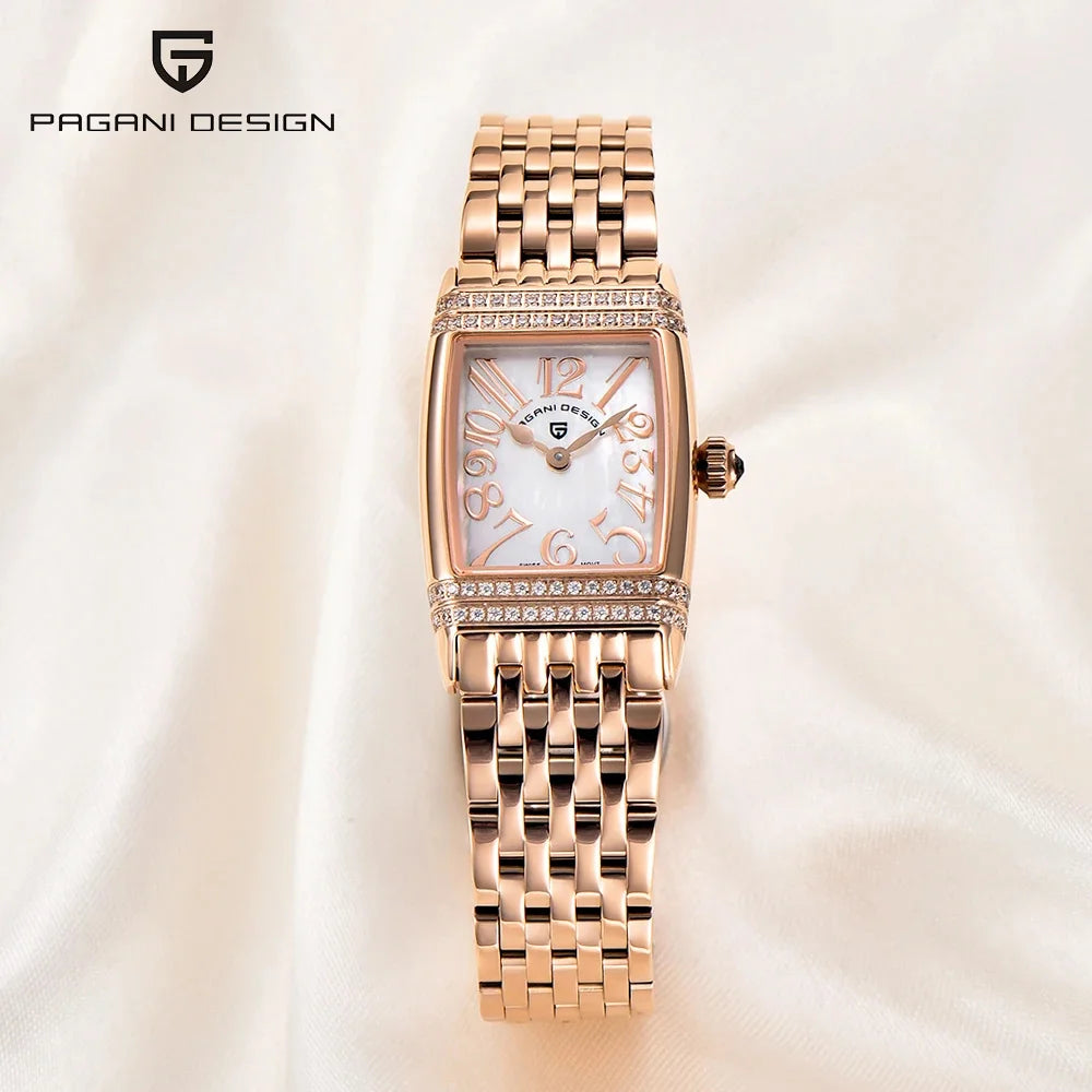 PAGANI DESIGN PD-1737L Women's Rectangular Quartz Watch