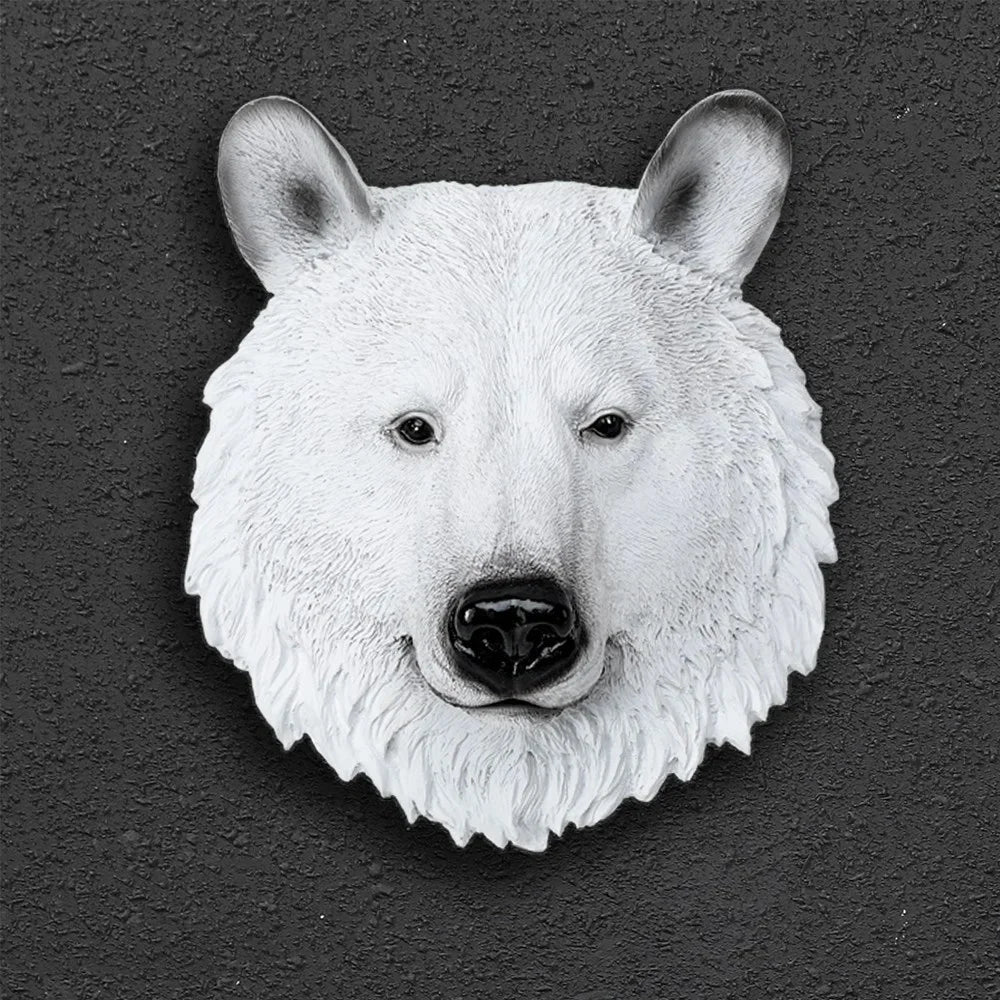 Resin Animal Head Wall Décor