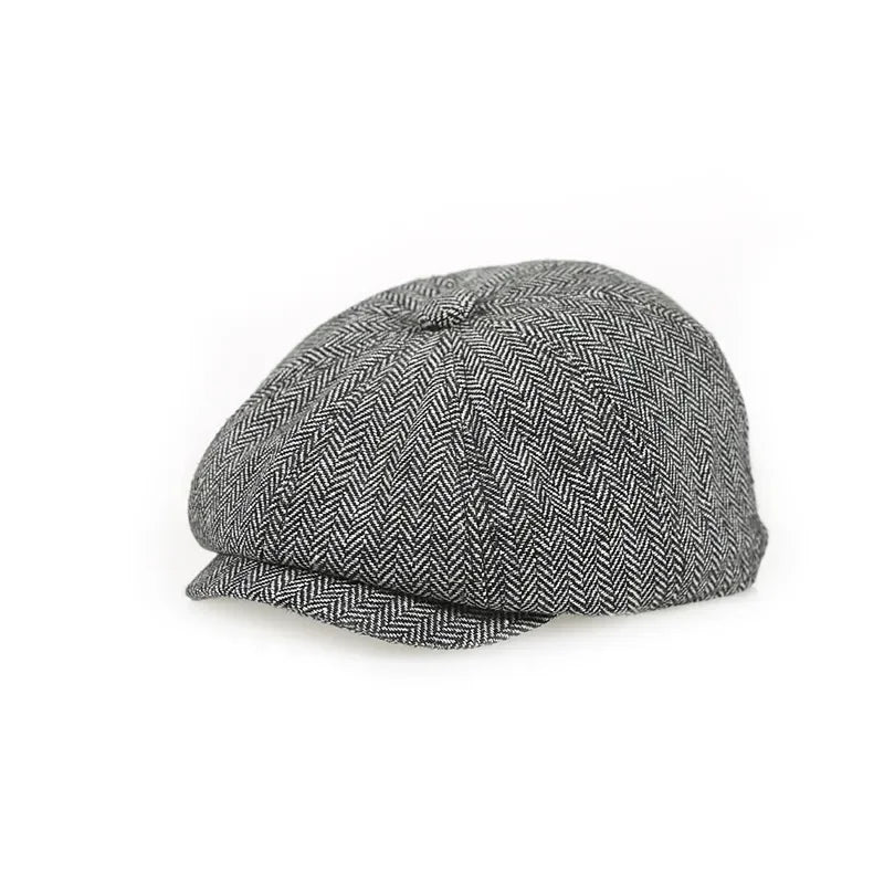 Kids’ Vintage-Style Newsboy Cap