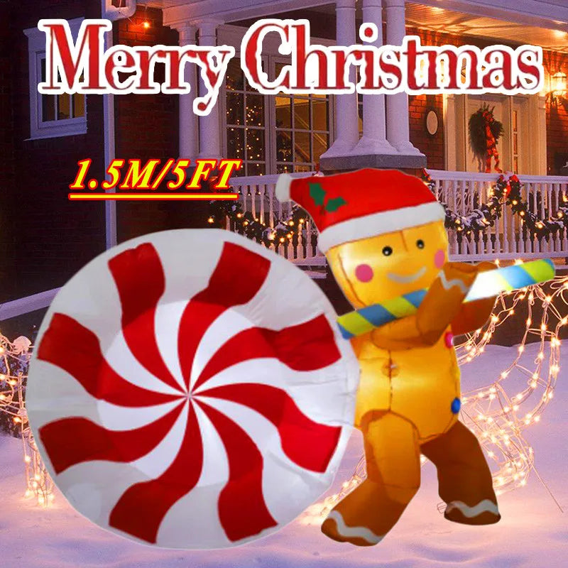 Light-Up Inflatable Christmas Decorations – Holiday Designs