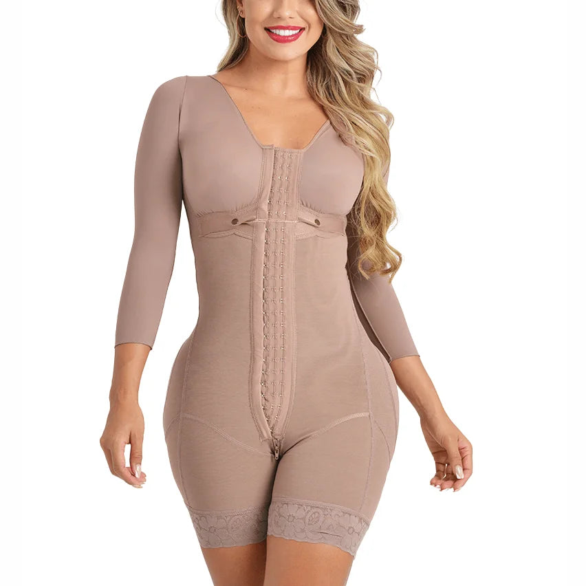 Women's Sleeved Shapewear Bodysuit