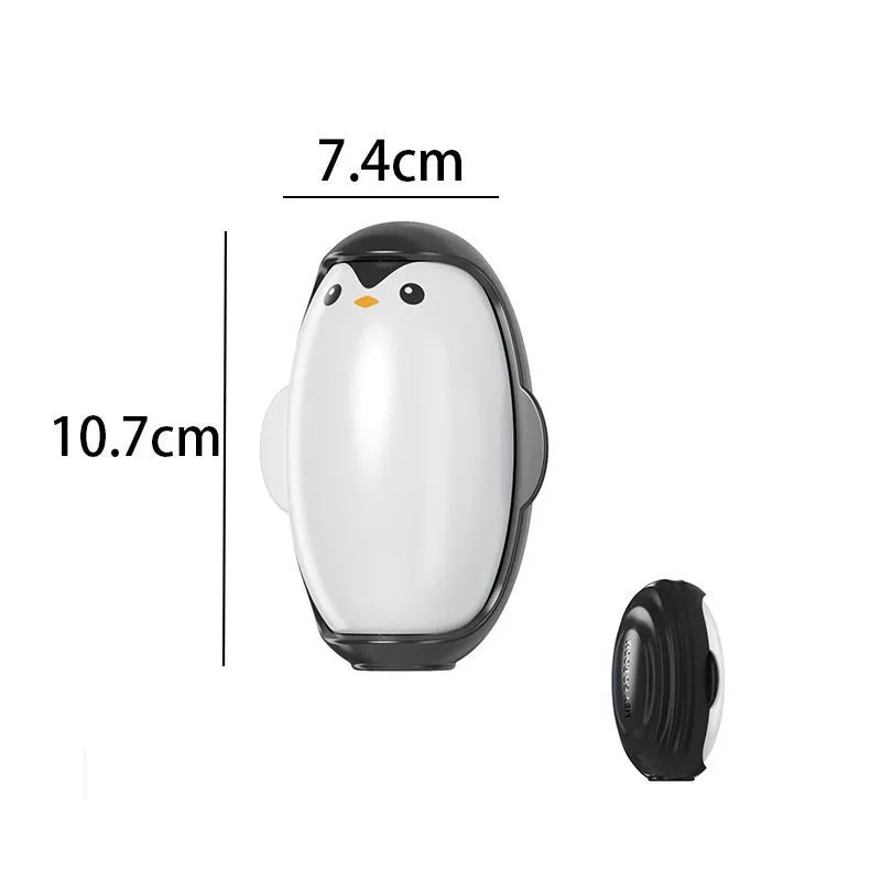 Washable Penguin Lint Roller – Black or Pink