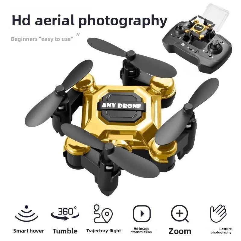 Mini Folding Remote-Control Drone – Camera & No-Camera Options