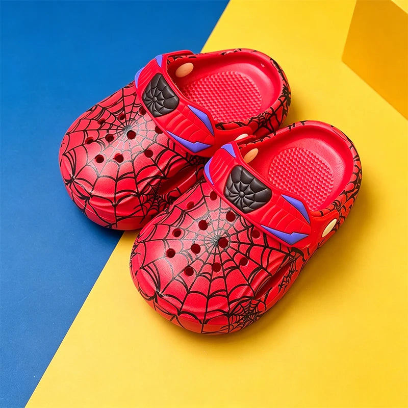 Kids’ Spider Web Clogs with Heel Strap