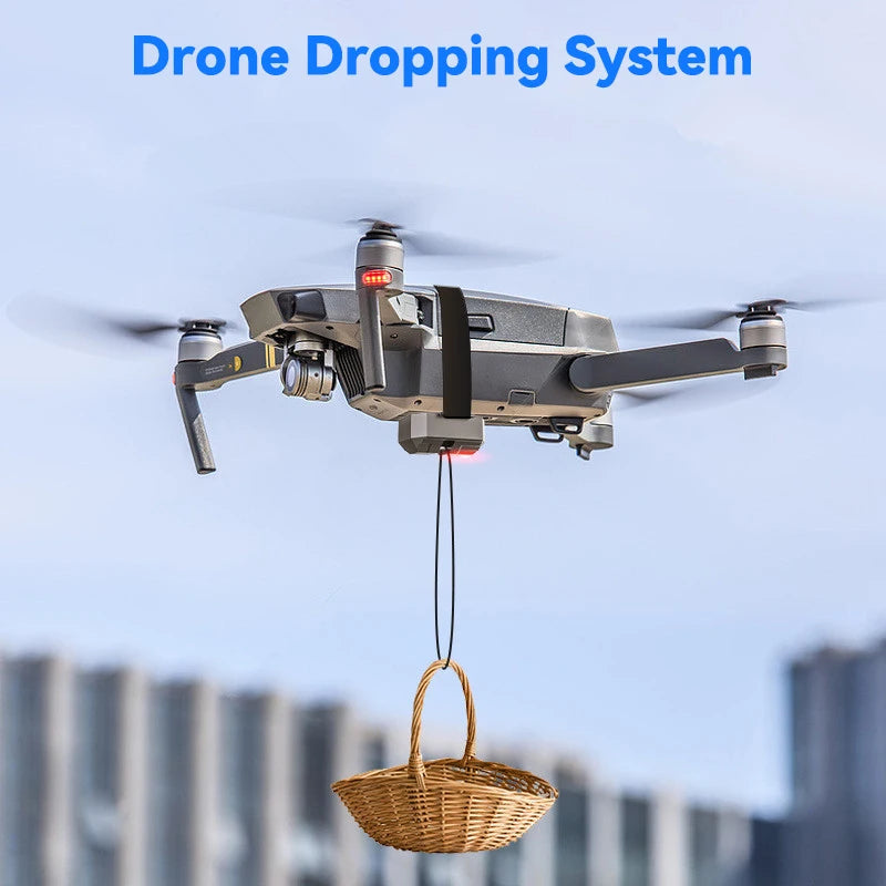 Remote-Control Drone Payload Release Accessory – Black